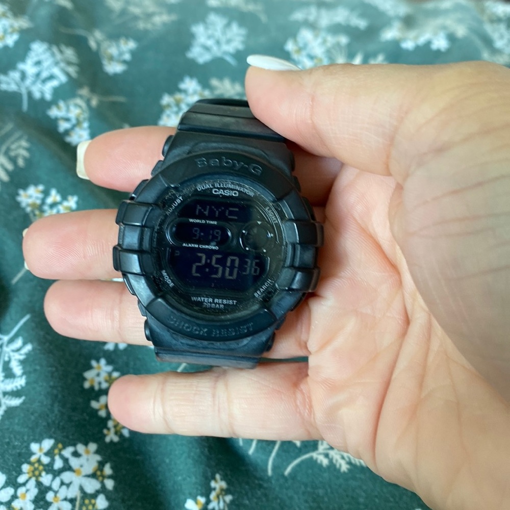 Black baby G shock